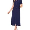 CeCe Short Sleeve Button Down Midi Dress | Dresses -Sleekly Style 611rhJvBWL. AC SR736920