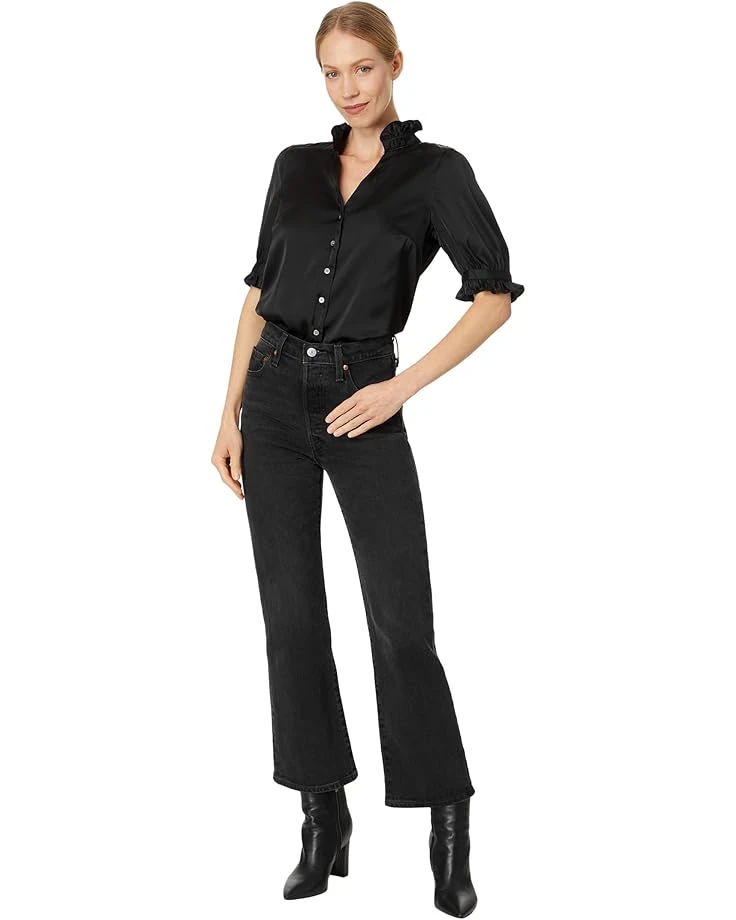 CeCe Short Sleeve Cowl Neck Shirred Cuff Top | Shirts & Tops 6 CeCe Short Sleeve Cowl Neck Shirred Cuff Top | Shirts & Tops - Image 4