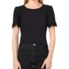 CeCe Short Sleeve Tee With Lace Sleeve Opening | Shirts & Tops 1 CeCe Short Sleeve Tee With Lace Sleeve Opening | Shirts & Tops -Sleekly Style 715IbJnvgzL. AC SR736920