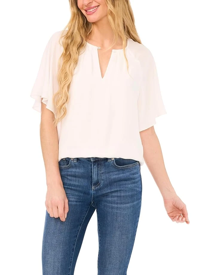CeCe Raglan Flutter Sleeve Blouse | Shirts & Tops 7 CeCe Raglan Flutter Sleeve Blouse | Shirts & Tops - Image 5
