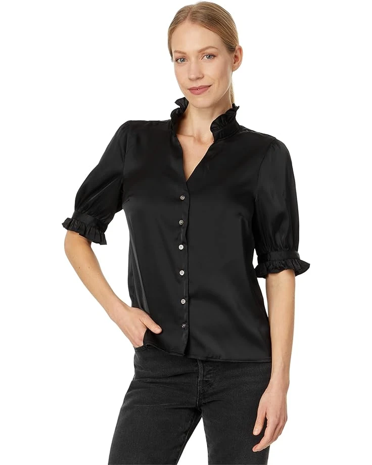 CeCe Short Sleeve Cowl Neck Shirred Cuff Top | Shirts & Tops 3 CeCe Short Sleeve Cowl Neck Shirred Cuff Top | Shirts & Tops