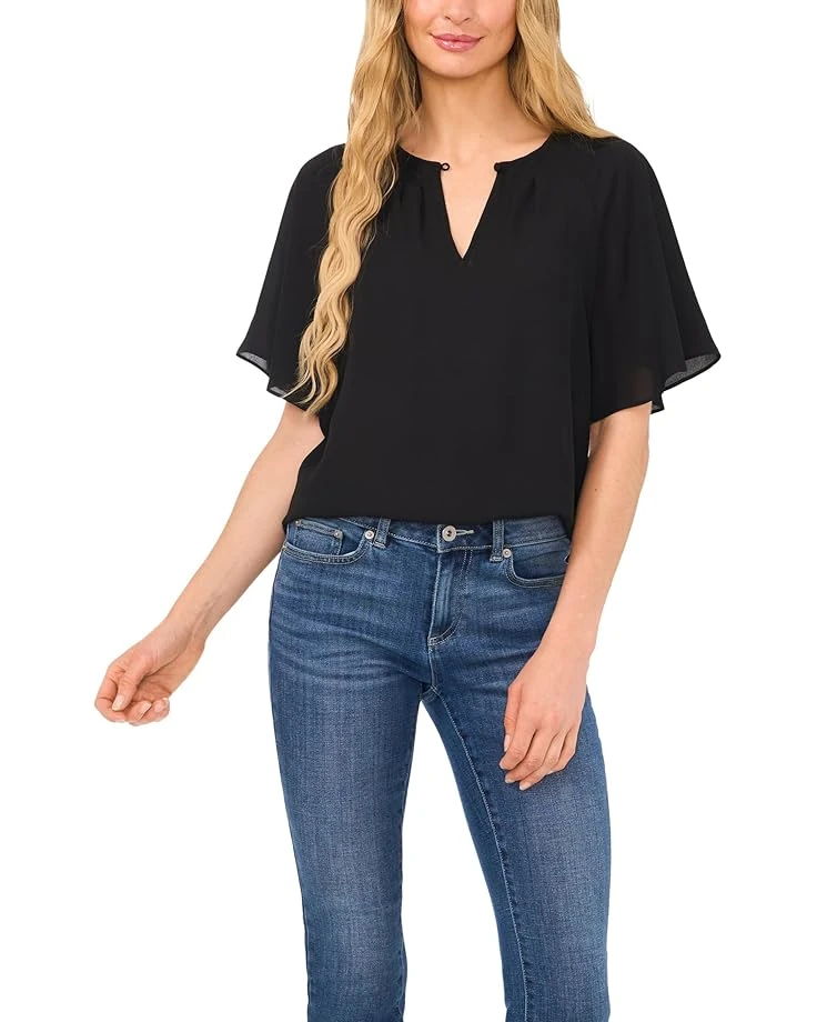 CeCe Raglan Flutter Sleeve Blouse | Shirts & Tops 8 CeCe Raglan Flutter Sleeve Blouse | Shirts & Tops - Image 6