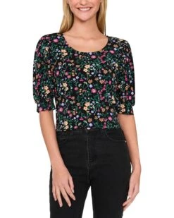 CeCe Crew Neck Short Sleeve Top | Shirts & Tops