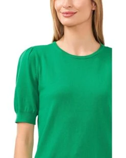 CeCe Short Sleeve Pearl Back Sweater | Sweaters -Sleekly Style 81CRQw3g5bL. AC SR736920