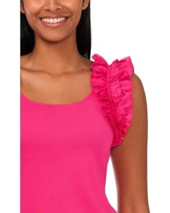 CeCe Ruffle Rib Tank | Shirts & Tops -Sleekly Style 81Cn7gZFlL. AC SR736920
