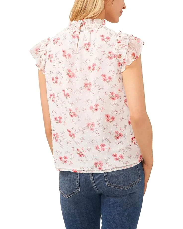 CeCe Elastic Neck Blouse | Shirts & Tops 4 CeCe Elastic Neck Blouse | Shirts & Tops - Image 2