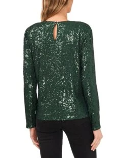 CeCe Long Sleeve Crew Neck | Shirts & Tops -Sleekly Style 81UFlBS4e1L. AC SR736920