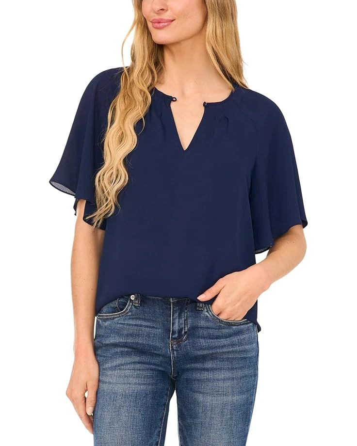 CeCe Raglan Flutter Sleeve Blouse | Shirts & Tops 6 CeCe Raglan Flutter Sleeve Blouse | Shirts & Tops - Image 4