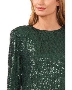 CeCe Long Sleeve Crew Neck | Shirts & Tops -Sleekly Style 91QFGy1vxL. AC SR736920